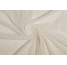 Material decorativ, ușor transparent, pentru perdele, cu model