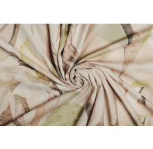 Țesătură decorativă cu model floral, drapată