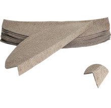 Protectoare de colț din pâslă pentru mobilier, de lipit