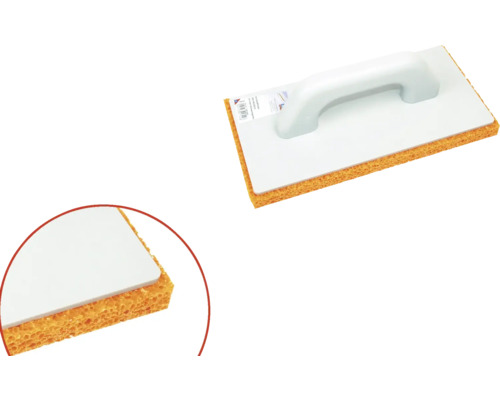 Placă cu burete cu mâner pentru lucrări de curățare