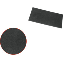 Două plăcuțe din spumă, dreptunghiulară și rotundă