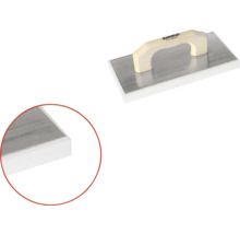 Gletieră dreptunghiulară cu mâner de lemn pentru lucrări de tencuială