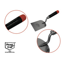 Gletier Maurerlob cu lamă din oțel inoxidabil și mâner din plastic