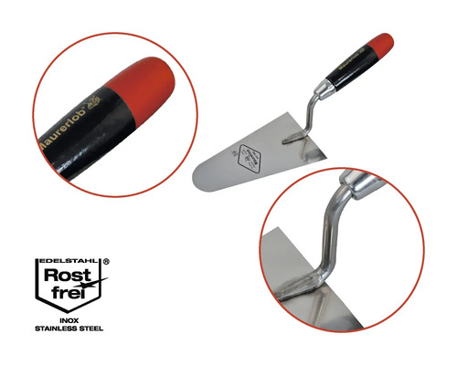 Mistrie din oțel inoxidabil cu mâner din plastic