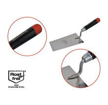 Mistrie de zidar cu mâner din lemn și lamă din oțel