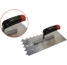 Gletieră dințată cu mâner din plastic