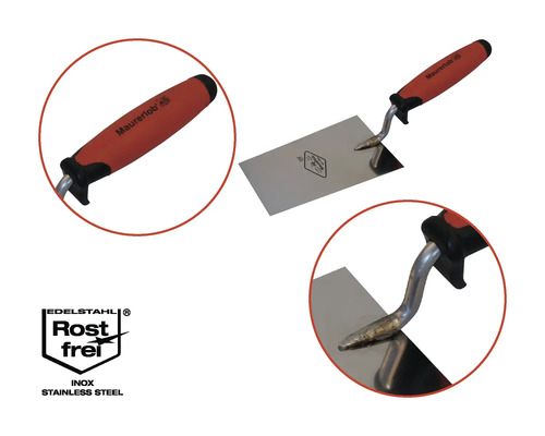 Mistrie Maurerlob cu lamă din oțel inoxidabil și mâner din plastic
