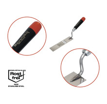 Mistrie de zidar cu lamă din oțel inoxidabil și mâner ergonomic