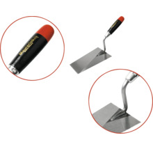 Mistrie Maurerlob cu lamă din oțel și mâner din plastic