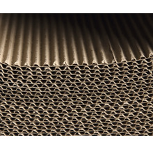 Prim-plan cu carton ondulat pentru material de ambalare