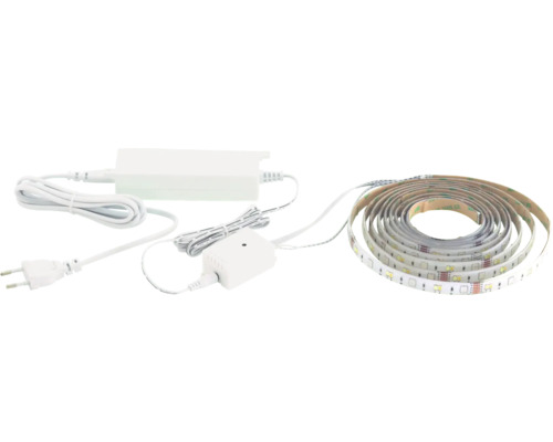 Bandă LED cu sursă de alimentare și unitate de control