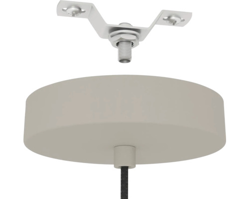 Element de fixare pe tavan pentru o lampă