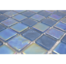 Plăci pătrate de mozaic din sticlă