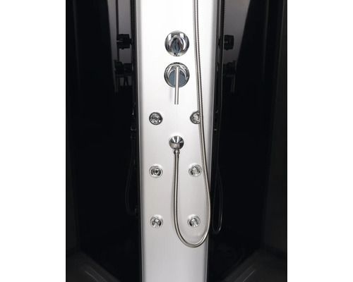 Panou de duș cu duș de mână și jeturi de masaj