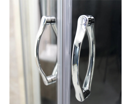 Mânere metalice pentru ușa cabinei de duș