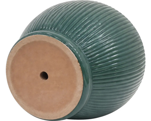 Ghiveci flori FloraSelf ceramică Ø 37 cm H 36 cm verde | HORNBACH