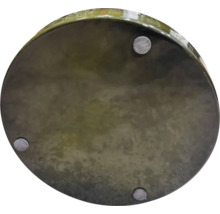 Partea inferioară a unui vas rotund pentru plante cu trei picioare