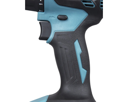 Imagine detaliată cu o șurubelniță electrică cu mâner ergonomic