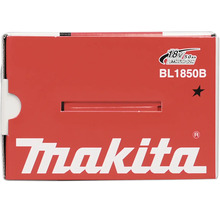 Ambalaj pentru acumulator Makita BL1850B, 18 Volți, 5,0 Amperi oră Litiu-Ion, Logo Makita.