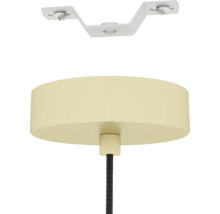 Lumină de plafon cu suspensie și cablu textil