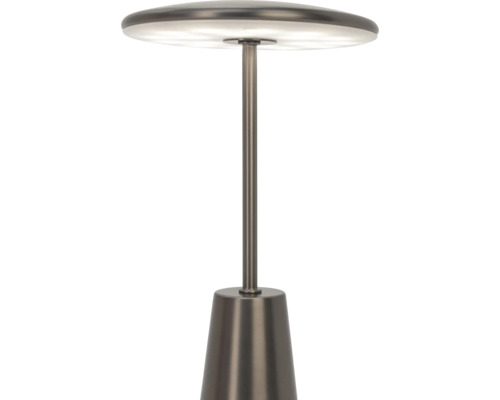 Lampă de masă cu formă rotundă din metal