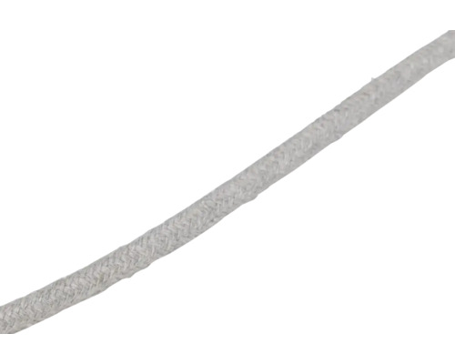 Frânghie împletită de culoare gri deschis