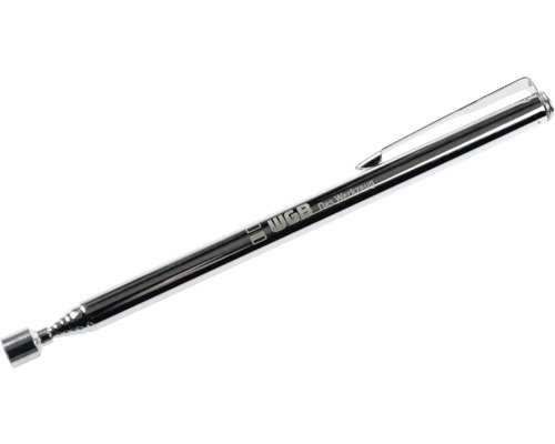 Recuperator magnetic telescopic WGB din metal cu clemă de buzunar.
