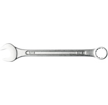 Cheie combinată din metal, mărime 9 pe 16 inch.
