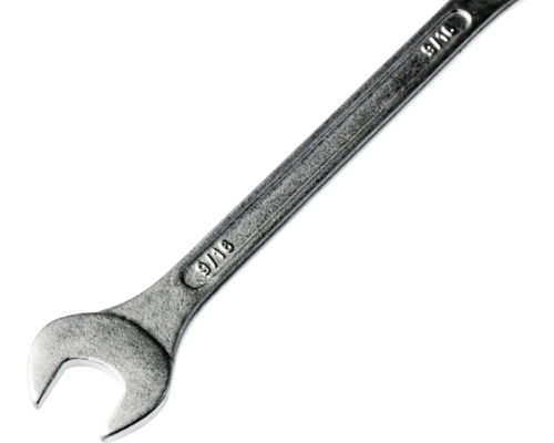Cheie fixă din oțel, mărime 9/16 inch.