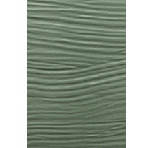 Vedere detaliată a suprafeței unui panou de fațadă cu structură de lemn în relief.