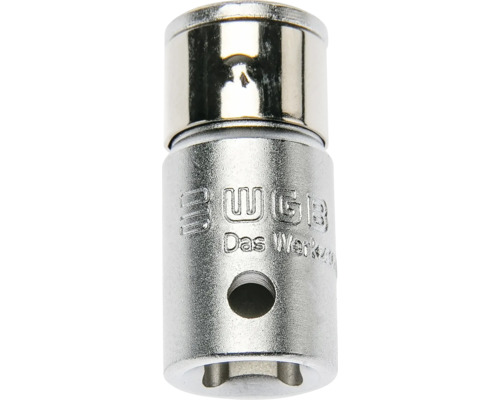 Capăt de cheie tubulară WGB din metal cu WGB Logo.