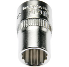 Cap tubular WGB din metal cu profil bihexagonal.