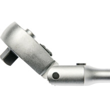 Clichet reversibil articulat din metal pentru chei tubulare.
