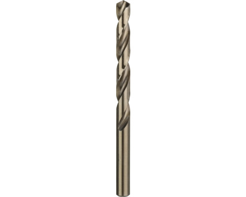 Burghiu elicoidal din metal pentru găurirea metalului.
