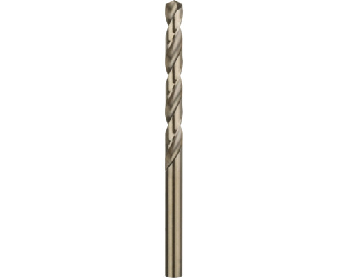 Burghiu spiralat pentru metal cu tijă cilindrică.