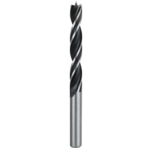Burghiu spiralat pentru lemn din metal cu vârf de centrare