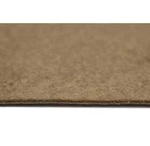 Vedere de aproape a unei mochete din pâslă cu spate cauciucat