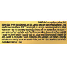 Ghid de hrănire pentru Gourmet Pate pentru pui de pisică de la 6 săptămâni la 1 an, precum și pentru pisici gestante și care alăptează.