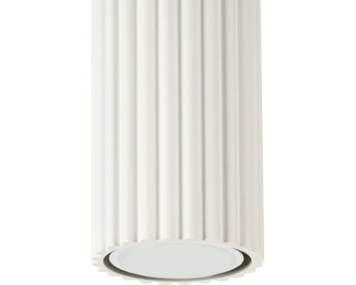 Element de coloană decorativă cu caneluri verticale și bază circulară