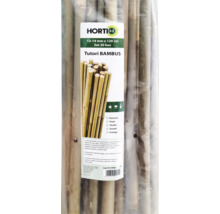Set de 20 tutori de bambus pentru plante, diametru 12-14 milimetri, lungime 120 centimetri.