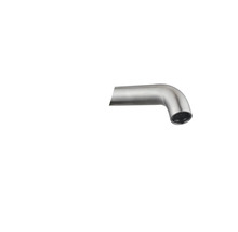 Pipă curbată din metal pentru baterie cu aerator.