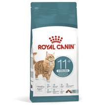Hrană uscată Royal Canin Sterilised 11 plus pentru pisici sterilizate de peste 11 ani pentru susținerea sănătății la bătrânețe.