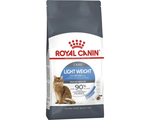 Hrana Royal Canin Light Weight Care ajută peste 90 la sută dintre pisici să atingă o greutate sănătoasă în opt săptămâni.