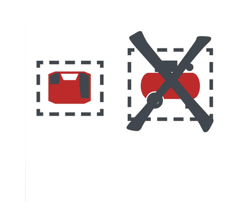Simbol adecvat pentru dispozitive mici, neadecvat pentru compresoare mari.