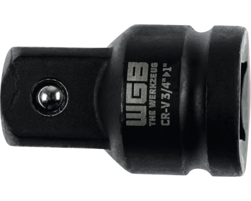 Adaptor de mărire WGB de la 3/4 inch la 1 inch din oțel crom-vanadiu cu blocare cu bilă.