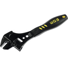 Cheie reglabilă WGB cu mâner ergonomic și scală milimetrică.