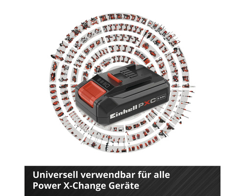 Set acumulator & stație de încărcare Einhell Power X-Twincha 18V, capacitate 2,5Ah Li-Ion