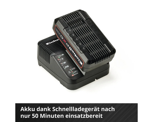 Set acumulator & stație de încărcare Einhell Power X-Twincha 18V, capacitate 2,5Ah Li-Ion