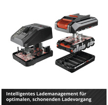 Set acumulator & stație de încărcare Einhell Power X-Twincha 18V, capacitate 2,5Ah Li-Ion