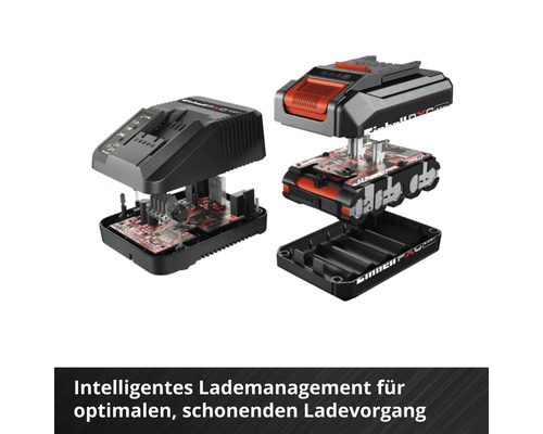 Set acumulator & stație de încărcare Einhell Power X-Twincha 18V, capacitate 2,5Ah Li-Ion